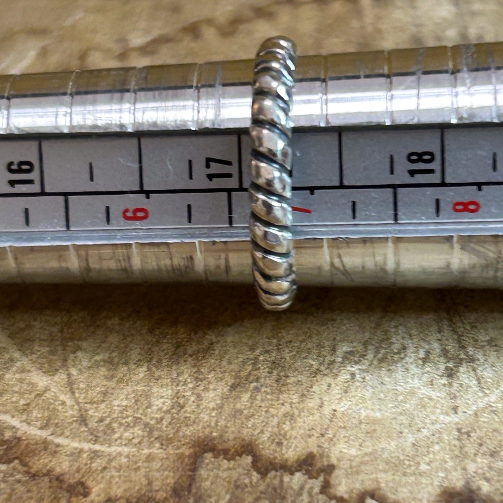 Silpada Rope Ring R2745 Size 7 - Picture 6 of 8